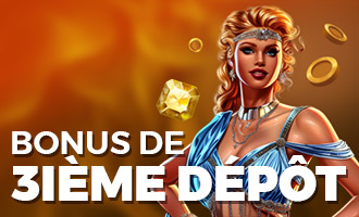 Bonus troisième dépôt du Roman Casino